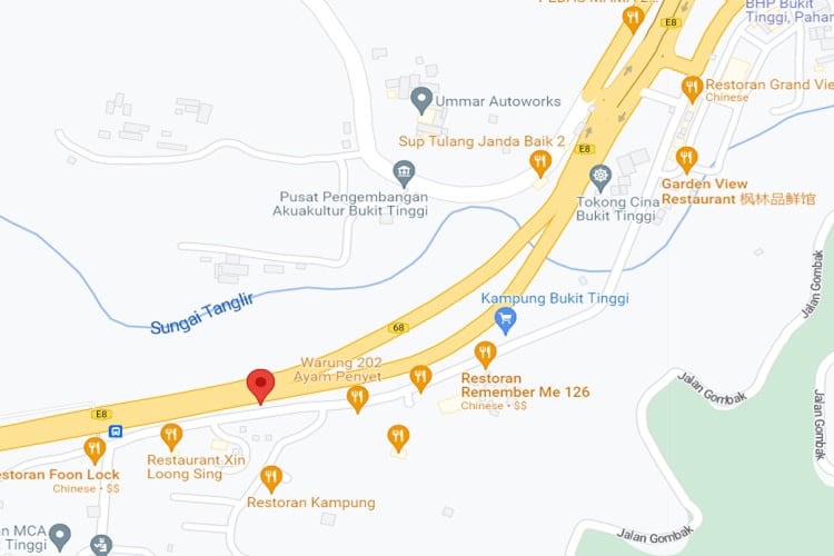 KARAK Highway KM 42.5, Bentong, Pahang (near Bukit Tinggi) (A)