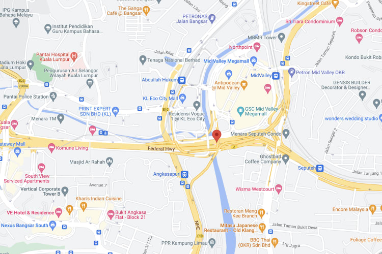 Federal Highway, Kuala Lumpur (near Mid Valley)