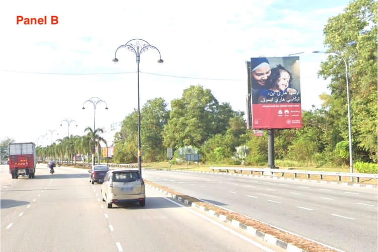 Vertical Minipole Billboard at Jalan Badlishah, Sungai Petani, Kedah (opposite Amanjaya Mall)