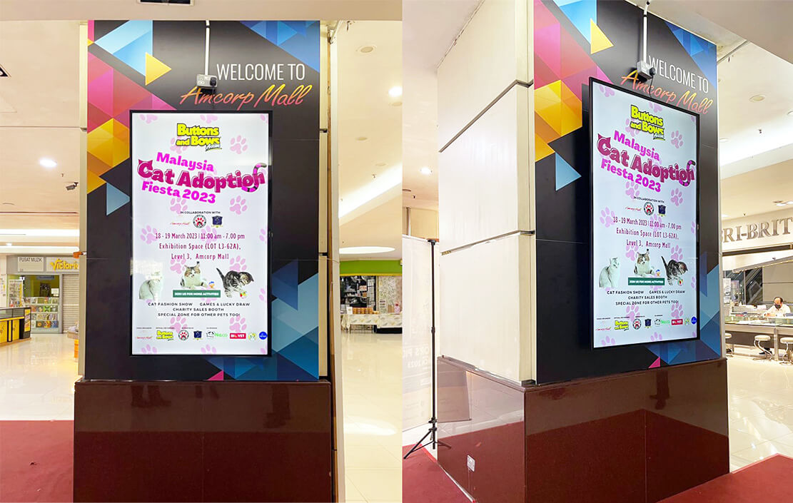 Example for Digital Indoor Signage