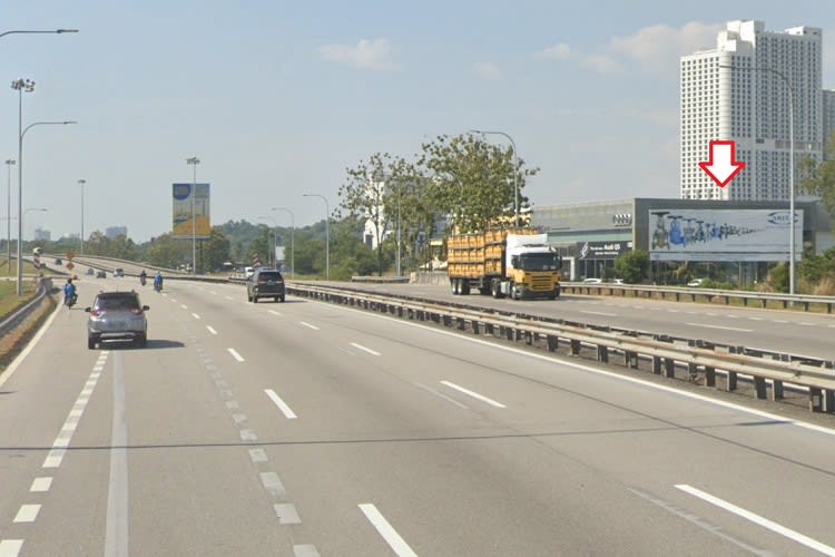 1 Sided Free Standing Billboard at NSE KM 144.45, Juru, Penang (near Juru Interchange)