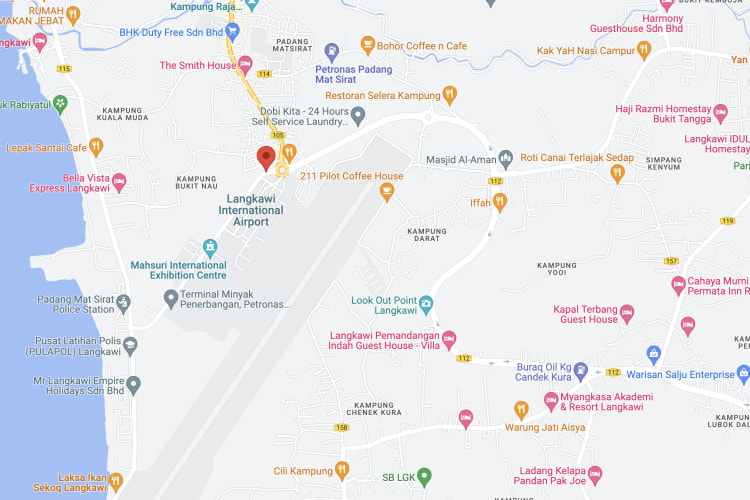 Exit Jalan Lapangan Terbang Roundabout, Langkawi, Kedah