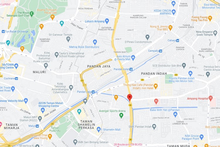 MRR2 Pandan Indah / Cheras, Ampang, Selangor (to Pandan Jaya / Pandan Indah)