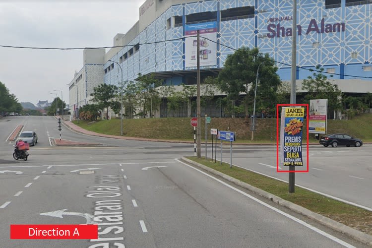 20 Panel Loose Street Buntings Billboard at Persiaran Olahraga, Seksyen 13, Shah Alam, Selangor