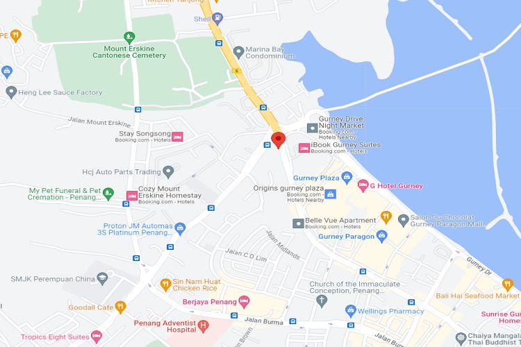 Jalan Kelawai, Georgetown, Penang (infront Sunrise Tower Penang)