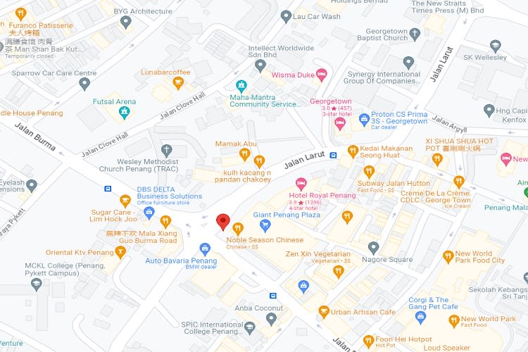 Jalan Larut / Jalan Anson beside Penang Plaza, George Town, Penang