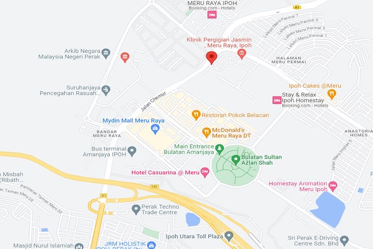 Jalan Chemur / Jalan Meru Impian A1, Ipoh, Perak
