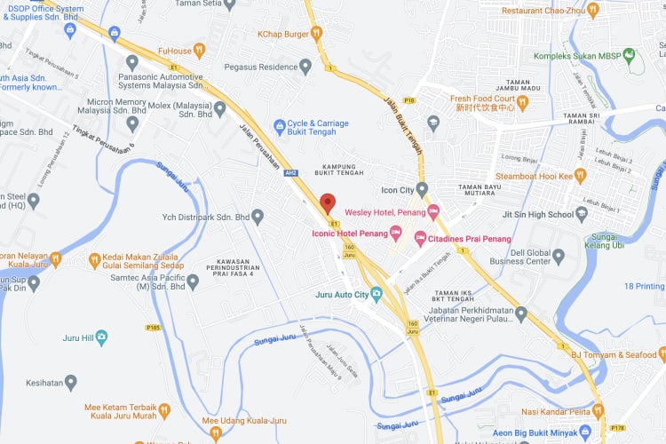 NSE KM143.2, Juru, Perai, Penang (right after Juru AutoCity)