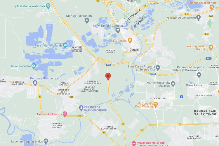 KLIA Highway KM A1.5, Dengkil, Selangor (after Plaza Tol KLIA)