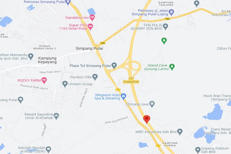 NSE Highway KM 288.1, Simpang Pulai, Perak (NB, near Tol Plaza Simpang Pulai)