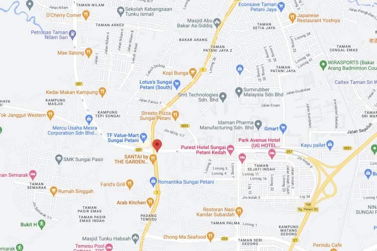 Jalan Bakar Arang / Jalan Lencongan Barat, Sungai Petani, Kedah (near Exit Sungai Petani Selatan)