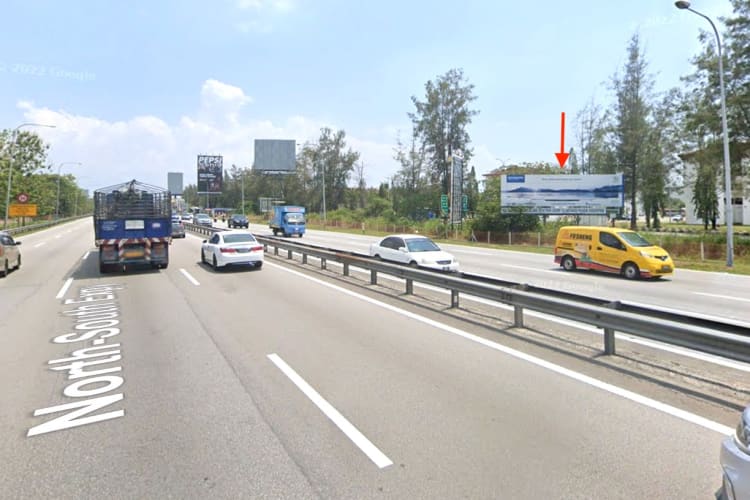 1 Panel Free Standing Billboard at NSE KM142.7, Perai, Penang (before Juru AutoCity)