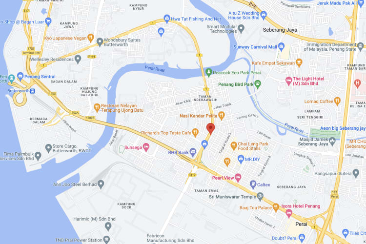 Persimpangan Jalan Perusahaan/Solok Kikik, Butterworth, Penang