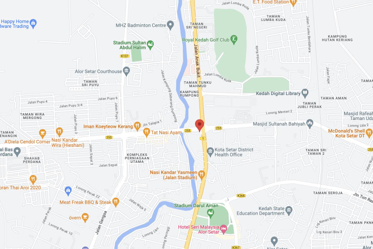 Sultanah Bahiyah Highway / Darul Aman Highway, Alor Setar, Kedah