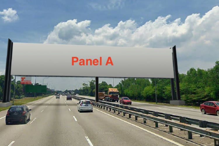 2 Sided Giant Gantry Billboard at ELITE KM 17.7 (E6), Bandar Saujana Putra, Puchong, Selangor