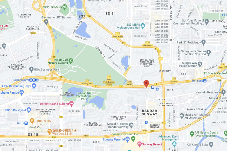 Federal Highway, Petaling Jaya, Selangor (near KTM Seri Setia)