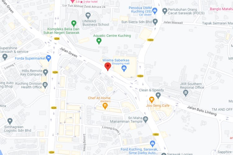 Jalan Green, Kuching, Sarawak (Near Wisma Saberkas)