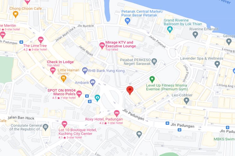 Padungan Roundabout, Kuching, Sarawak (attached to Bangunan Binamas - HSBC Kuching building)