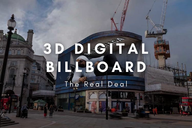 All About 3D Anamorphic LED Advertisement