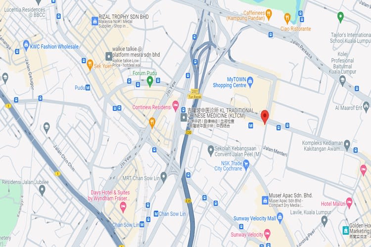 Jalan Cochrane/ Jalan Shelley, Kuala Lumpur