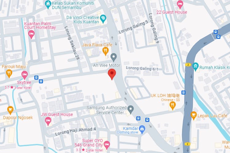 Jalan Haji Ahmad / Jalan Dato Lim Hoe Lek, Kuantan, Pahang