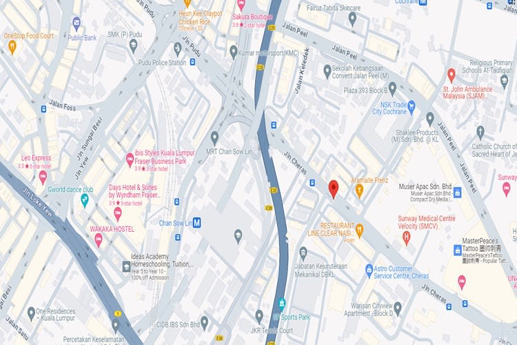 Jalan Cheras, Kuala Lumpur (near Sunway Velocity)