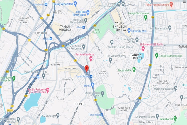 Bulatan Cheras, Kuala Lumpur (near Stadium Velodrome)