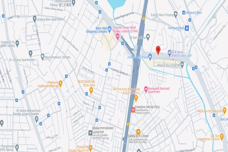 Jalan Ipoh Batu 5, Kuala Lumpur (Segambut Roundabout)