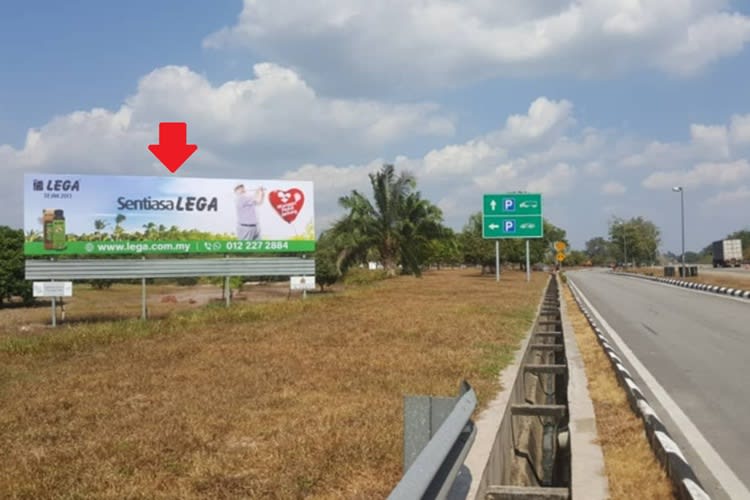 1 Sided Free Standing Billboard at East Coast Expressway KM 162.50 near Hentian Sebelah Maran, Maran, Pahang