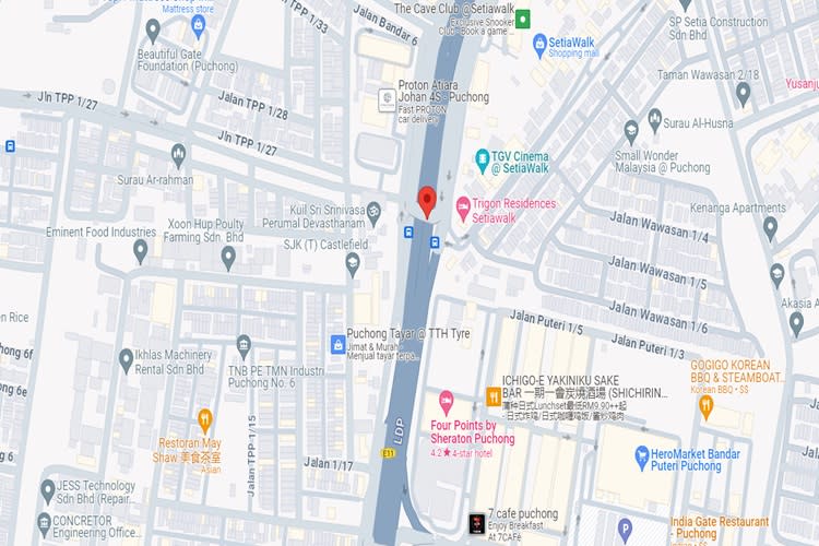 LDP Highway KM25.25, Puchong, Selangor (near Puchong Business Centre)