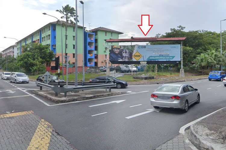 1 Panel Free Standing Billboard at LDP Highway KM25.8 / Persiaran Puchong Perdana, Puchong, Selangor