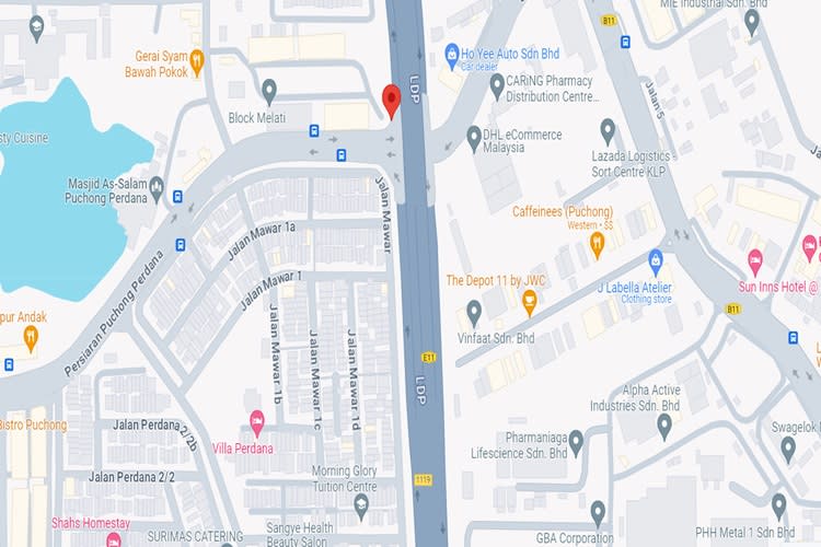 LDP Highway KM25.8 / Persiaran Puchong Perdana, Puchong, Selangor