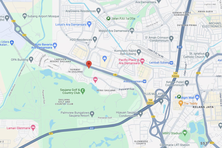 Jalan Lapangan Terbang Subang, Ara Damansara, Selangor (near Oasis)