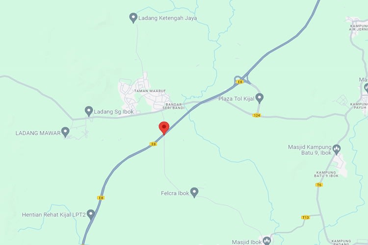 East Coast Expressway KM 301.9, Chukai, Terengganu