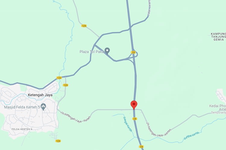 East Coast Expressway KM 329.3, Kerteh, Terengganu