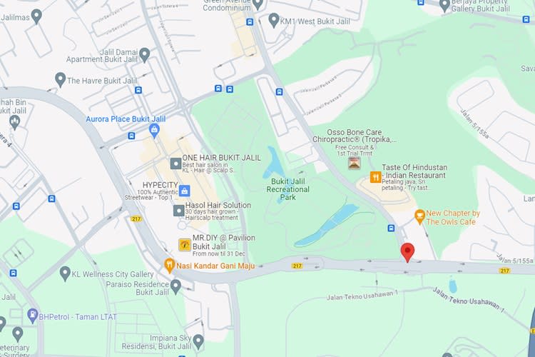 Jalan Jalil Perkara 1 / Lebuhraya Bukit Jalil flyover, Kuala Lumpur (near Calvary Convention Center)