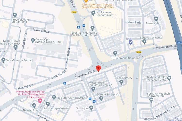 Persimpangan Persiaran Kuala Selangor/ Persiaran Klang, Seksyen 26, Shah Alam, Selangor