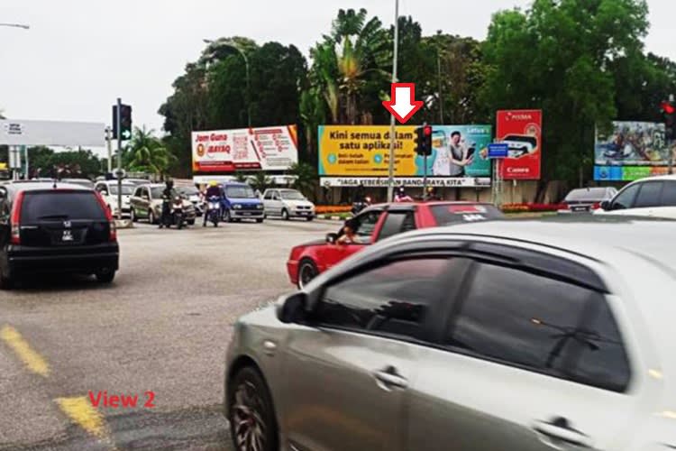 Free Standing Billboard at Jalan Sultanah / Jalan Langgar, Alor Setar, Kedah (Near Plaza Tol Alor Setar Utara)
