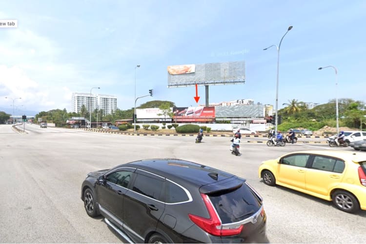 1 Panel Free Standing Billboard at Jalan Siram - Jalan Heng Choon Thian, Butterworth, Penang (at traffic light junction [B])