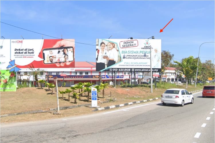 1 Panel Horizontal Spectacular Billboard at Jalan Badlishah / Jalan Lencongan Barat, Sungai Petani, Kedah (near Plaza Tol Sungai Petani Utara)