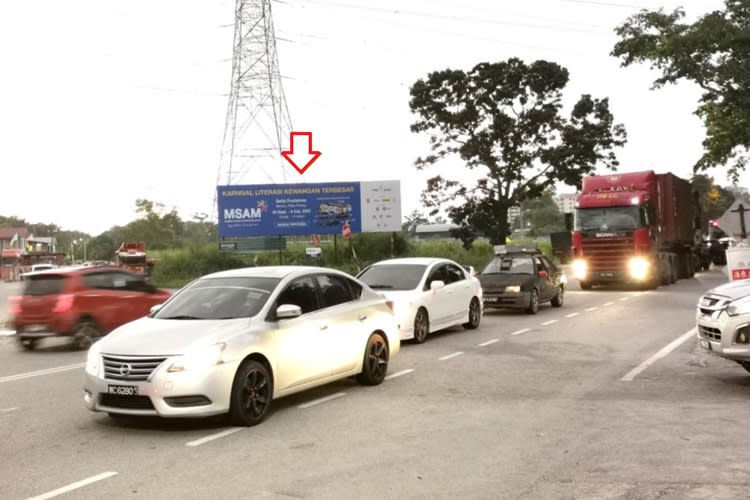 1 Panel Free Standing Billboard at Jalan Permatang Pauh, Permatang Pauh, Penang