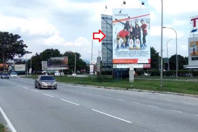1 Sided Minipole Billboard at Persiaran Saujana Impian, Kajang, Selangor (Infront Lotus's Kajang)