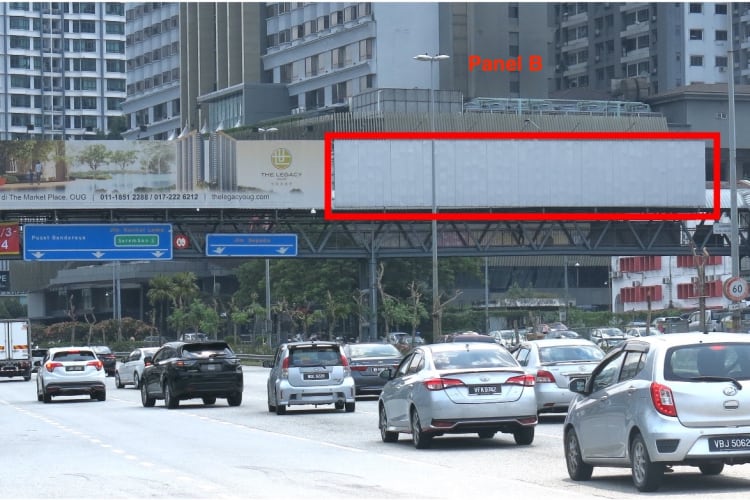 Overhead Bridge Billboard at Jalan Klang Lama, Kuala Lumpur (near Lucky Plaza (OUG))