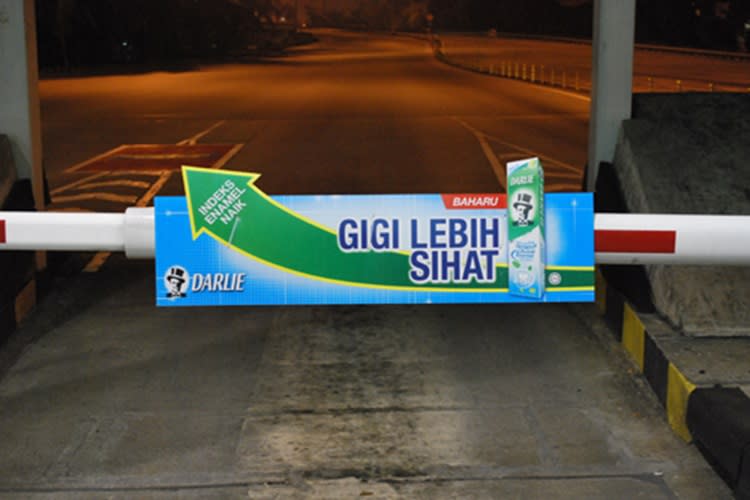 12 Panel Boom Gate Billboard at Plaza Tol Damansara, Petaling Jaya, Selangor