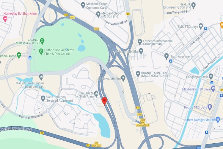 Plaza Tol Shah Alam, Shah Alam, Selangor (exit Bukit Raja - NKVE Highway)