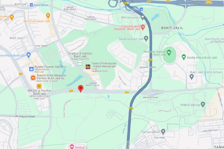 Pavilion 2 Bukit Jalil, Lebuhraya Bukit Jalil, Kuala Lumpur