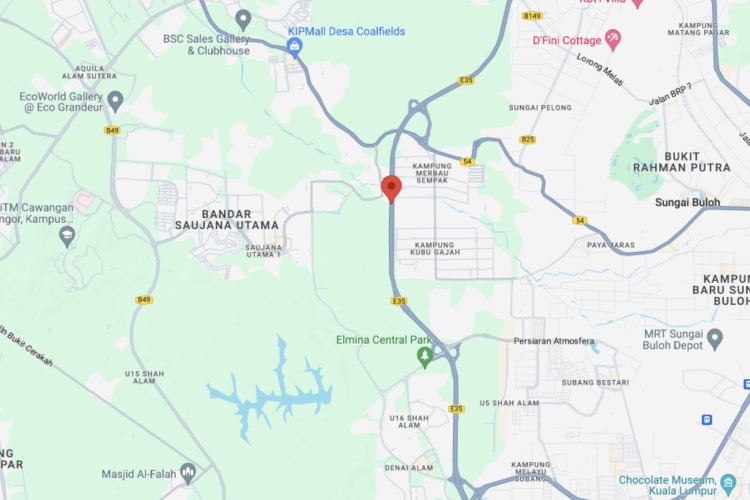 Guthrie Highway KM15, Sungai Buloh, Selangor (NB)