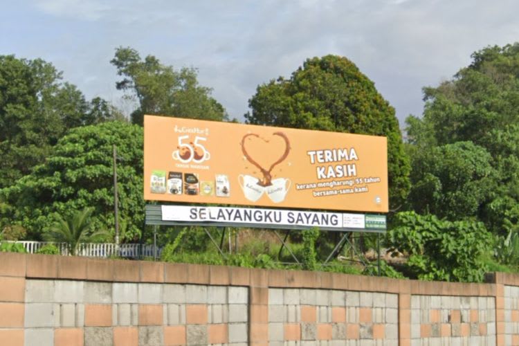 1 Panel Free Standing Billboard at NSE Highway KM452.1, Sungai Buloh, Selangor (NB)
