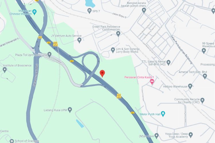 NSE KM304.5, Kajang, Selangor (NB off-side)
