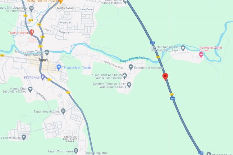 NSE KM329.9, Tapah, Perak (NB)